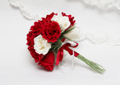 أحلى وأجمل صور باقات ورد وزهور حمراء وبيضاء Red Rose Bouquet - صور ورد وزهور Rose Flower image